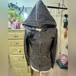 Filter zipper hoodie